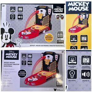 Disney Mickey Mouse Electronic Tabletop Basketball Game